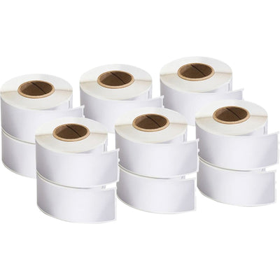 ACCO Dymo LabelWriter Labels, White, 12 / Pack, DYM2050768