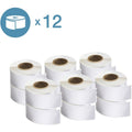 ACCO Dymo LabelWriter Labels, White, 12 / Pack, DYM2050768