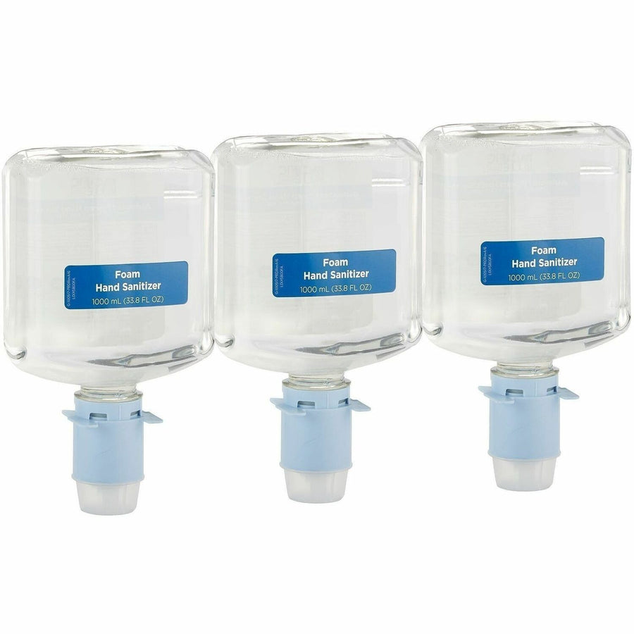 Pacific Blue Ultra Foam Sanitizer Automated Dispenser Refills, Clear, Fragrance-free, 3 / Carton, GPC43337
