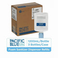 Georgia Pacific . Pacific Blue Ultra Antimicrobial Foam Soap Automated Touchless Dispenser Refills, Clear, 3 / Carton, GPC43822