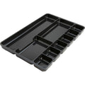 Lorell Drawer Tray Organizer, Black, LLR60006