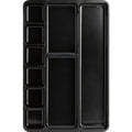 Lorell Drawer Tray Organizer, Black, LLR60006