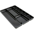 Lorell Drawer Tray Organizer, Black, LLR60006