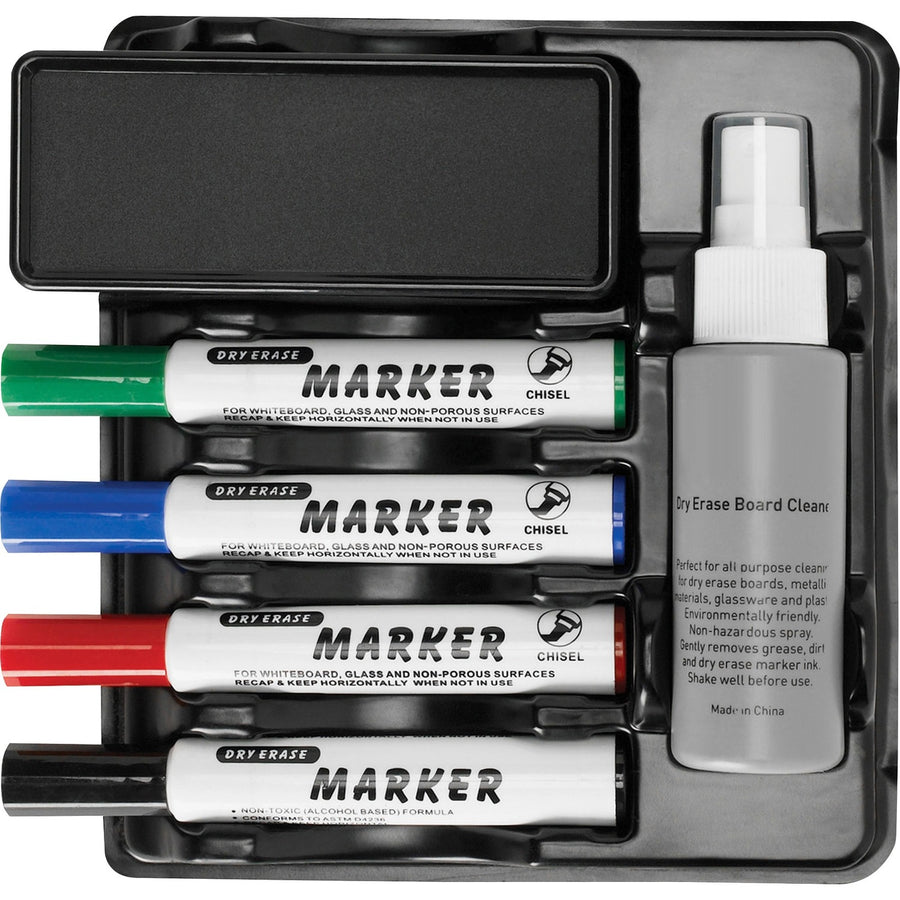 Lorell Dry-erase Marker Caddy Kit, 1 Kit, LLR75628