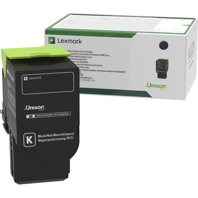 Xerox Lexmark Unison Original High Yield Laser Toner Cartridge - Black -, LEX78C10K0