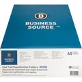 Business Source Letter Recycled Medical File Folder, 8 1/2" Width x 11" Length, 40 / Box, BSN00200