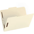 Business Source 1/3 Tab Cut Letter Recycled Fastener Folder, 8 1/2" Width x 11" Length, 50 / Box, BSN17213