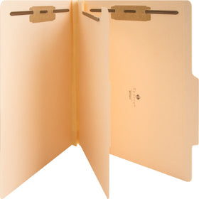 Business Source Letter Recycled Classification Folder, 8 1/2" Width x 11" Length, 10 / Box, BSN17271
