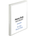 Business Source Round-ring View Binder, White, 8 1/2" Width x 11" Length, BSN19551