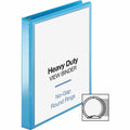 Business Source Round-ring View Binder, Light Blue, 8 1/2" Width x 11" Length, BSN19602