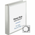 Business Source Round-ring View Binder, White, 8 1/2" Width x 11" Length, BSN19651