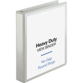 Business Source Round-ring View Binder, White, 8 1/2" Width x 11" Length, BSN19651