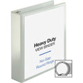 Business Source Round-ring View Binder, White, 8 1/2" Width x 11" Length, BSN19701