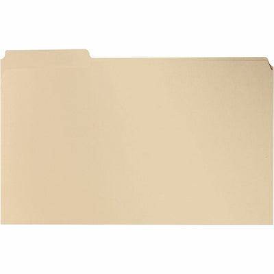 Business Source 1/3 Tab Cut Legal Recycled Expanding File, 8 1/2" Width x 14" Length, 100 / Box — view 1