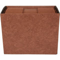 Business Source Letter Recycled Expanding File, Brown, 8 1/2" Width x 11" Length, BSN26534