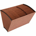 Business Source Legal Recycled Expanding File, Brown, 8 1/2" Width x 14" Length, BSN26537