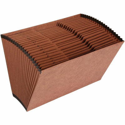 Business Source Legal Recycled Expanding File, Brown, 8 1/2" Width x 14" Length, BSN26537