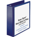 Business Source Navy D-ring Binder, 8 1/2" Width x 11" Length, BSN26976