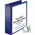 Business Source Navy D-ring Binder, 8 1/2" Width x 11" Length, BSN26976