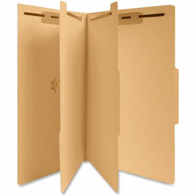 Business Source Legal Recycled Classification Folder, 8 1/2" Width x 14" Length, 25 / Box, BSN95008