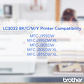 Brother INKvestment LC3033M Original Inkjet Ink Cartridge - Single Pack - Magenta -, BRTLC3033M