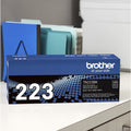 Brother TN-223BK Original Standard Yield Laser Toner Cartridge - Black -, BRTTN223BK
