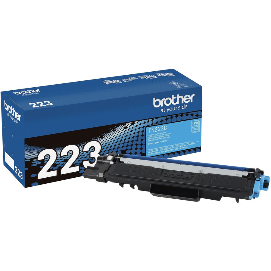 Brother TN-223C Original Standard Yield Laser Toner Cartridge - Cyan -, /BX 4BX/CT 42CT/PL — view 1