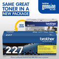 Brother TN-227Y Original High Yield Laser Toner Cartridge - Yellow -, BRTTN227Y