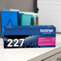 Brother TN-227M Original High Yield Laser Toner Cartridge - Magenta -, BRTTN227M