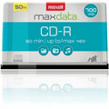 Maxell CD-R700 CD Recordable Media - CD-R - 48x - 700 MB - 50 / Pack, MAX648250