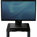 Fellowes Standard Monitor Riser, Black, 4 / Carton, FEL9169301