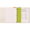 Avery Snap-In Plastic Bookmark Dividers, 5 Tabs, 1 Set, Multicolor (24908), 10", 2 Set, AVE24908