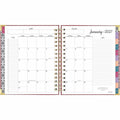ACCO At-A-Glance Harmony Hardcover Daily Monthly Planner, Berry, Medium, 7" x 8 3/4", AAG609980659
