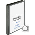 Business Source Heavy-duty View Binder, Black, 8 1/2" Width x 11" Length, BSN19600