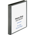 Business Source Heavy-duty View Binder, Black, 8 1/2" Width x 11" Length, BSN19600