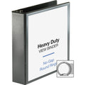 Business Source Heavy-duty View Binder, Black, 8 1/2" Width x 11" Length, BSN68020