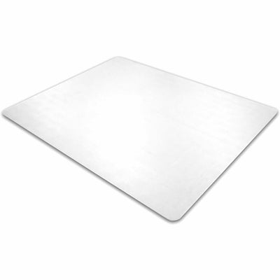Floortex Evolutionmat Hard Floor Rectangular Chairmat, Clear, FLRFCECO124860E