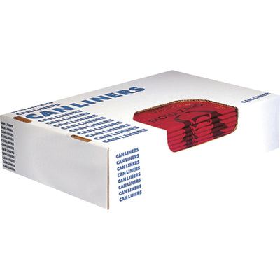 Novolex Heritage 1.3 mil Color-coded Can Liner, Red, 200 / Carton, HERA6043PR