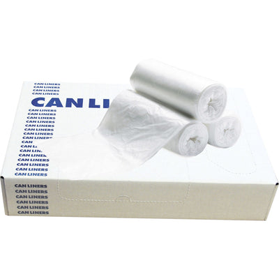 Novolex Heritage Multipurpose Design Clear Can Liner, 10 / Carton, HERH4425RCR01