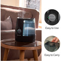 Honeywell HWM845 Warm Mist Humidifier, Black, HWLHWM845B