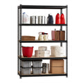 Lorell Iron Horse 2300 lb Capacity Riveted Shelving, Black, LLR59699