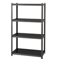 Lorell Iron Horse 3200 lb Capacity Riveted Shelving, Black, LLR59700