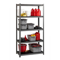 Lorell Iron Horse 3200 lb Capacity Riveted Shelving, Black, LLR59701