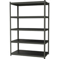 Lorell Iron Horse 3200 lb Capacity Riveted Shelving, Black, LLR59702
