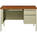 Lorell Fortress Series 45-1/2" Right Single-Pedestal Desk, LLR66947