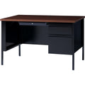 Lorell Fortress Series 45-1/2" Right Single-Pedestal Desk, LLR66948