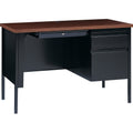Lorell Fortress Series 45-1/2" Right Single-Pedestal Desk, LLR66948
