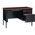 Lorell Fortress Series 45-1/2" Right Single-Pedestal Desk, LLR66948