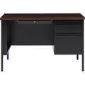 Lorell Fortress Series 45-1/2" Right Single-Pedestal Desk, LLR66948
