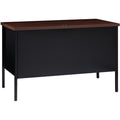 Lorell Fortress Series 45-1/2" Right Single-Pedestal Desk, LLR66948